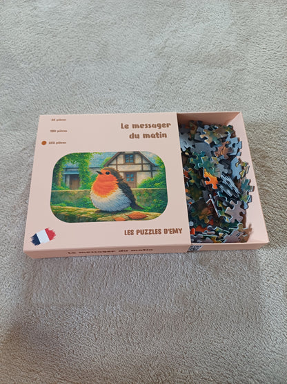 Boite tiroir puzzle enfant 252 pieces 