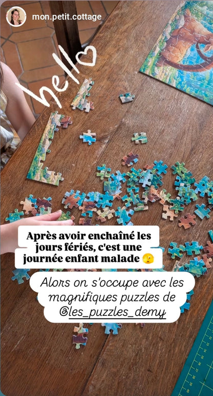 Le Veilleur des 14 contours – Puzzle enfant bouquetin